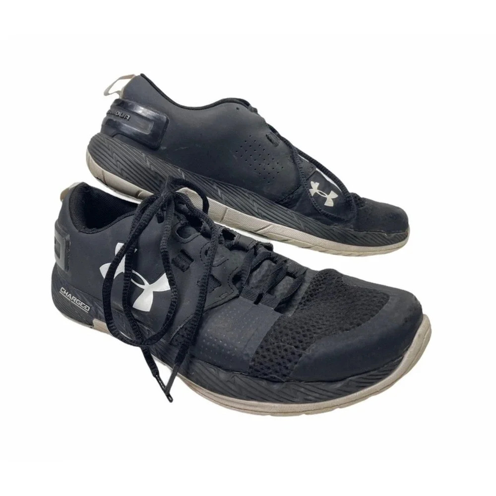 Under Armour Charged Assert Training Shoes Lightweight Sneakers Black Size 8‎